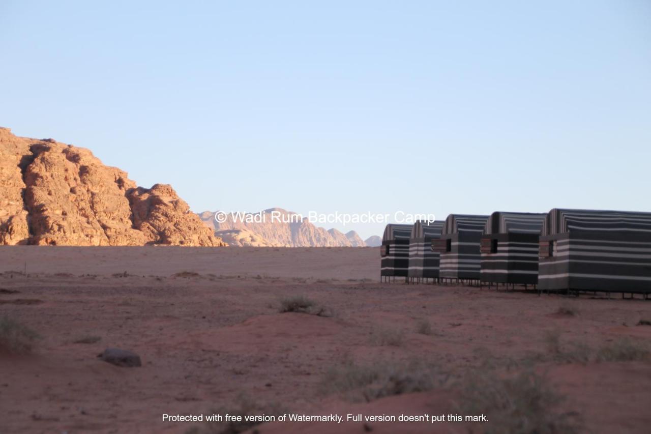 Wadi Rum Backpacker Camp Kültér fotó